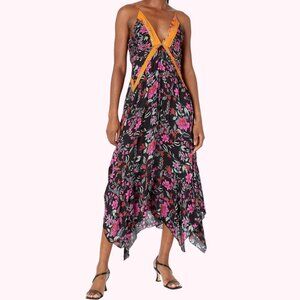 FREE PEOPLE "There She Goes" Floral Maxi Dress – Small – NWT